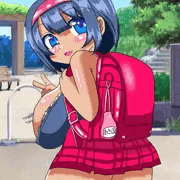 公園爆乳ロリ