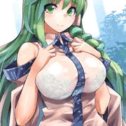 透ける東風谷さん