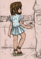 うどん屋で見た幼女