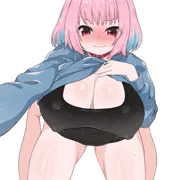 襟ぐりが広いタイプのヒートテックがエロすぎるりあむの自撮り