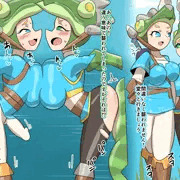 フタナリンクちゃんwith姫vsリザルフォス