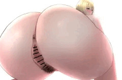 迫りくる尻