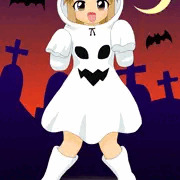 ハロウィンのゴースト