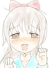 猫のポーズ