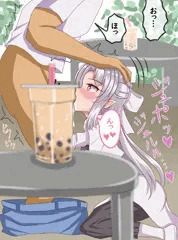 タピオカミルクティー白レン