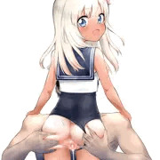 笑顔で精液を絞り取ってくれるろーちゃん
