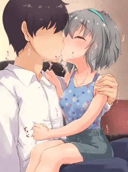 由愛ちゃんとちゅー