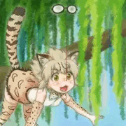 まね～じゃ～も木から落ちる