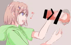壁の向こうにロリ