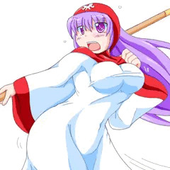 やたらボディに張り付くローブのDQ2のムーンブルクの王女
