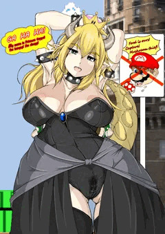 きのこ泥棒を捕まえろ！クッパ姫のコスプレをした・・
