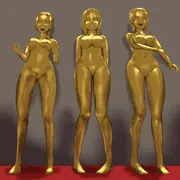 ワンピースキャラ黄金化