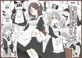 CG集つくりました「仕事中のメイドさんいたずらし放題の屋敷」