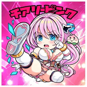 敗北ヒロインシールイラスト