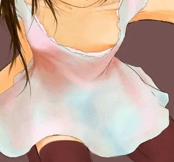ちっぱい胸チラ1