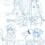 チナちゃんとお風呂でエッチ