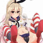 引っ繰り返る島風