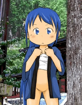 当然の様に締め込みは忘れる五月雨ちゃん