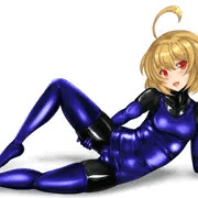 スク水×ラバースーツルーミアちゃん