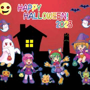 うちの子たちのハロウィン2023