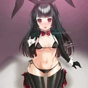 逆バニーさん