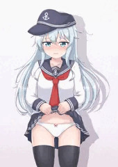 響ちゃんにたくし上げで見せてもらった