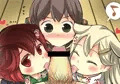 吹雪と夕立と睦月の3人による