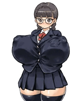 地味巨乳委員長のきせかえ大作戦