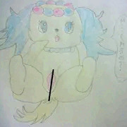 アナログ過去絵１１　サフィー