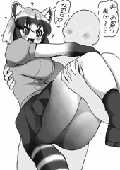 お買い上げされちゃうアライさん