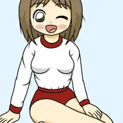 体操着地味子