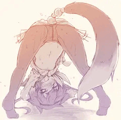 すけべ尻尾でおねだり時津風
