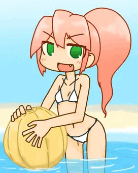 ビキニの日だった