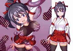 うちのこアヤちゃん触手プレイ