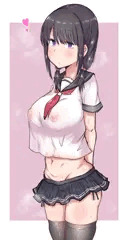 透けセーラー