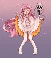 ハロウィンこころちゃん（＋ポンチョ無し差分）
