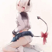白サキュちゃん