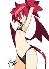 エトナさんらくがきビキニ