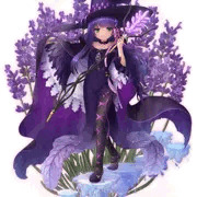 【花騎士】ラベンダー(闇の魔女)