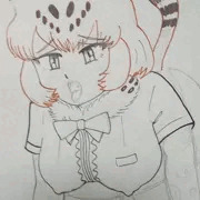 描きかけジャガーさん