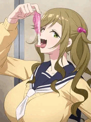 コンドームザーメン飲みイヌ子