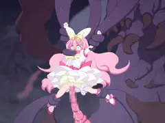 【GIFアニメ】魔法少女ヒロインピンチ