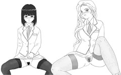 制服花火とグリシーヌ
