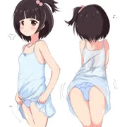 見せてくれる育ちゃん