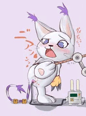 デジタルな白いあの子