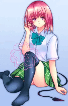 ムッとした顔