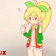 ニジエたんさんにぶっかけ丼