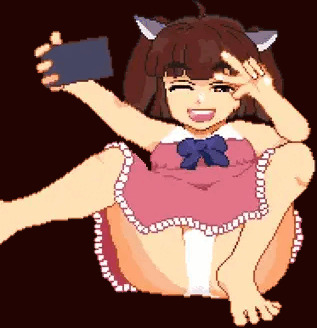 きりたん自撮り