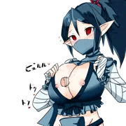 忍者ちゃんパイズリ