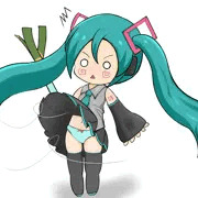 はちゅねミクちゃんのエロ